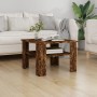Couchtisch aus geräuchertem Eichensperrholz, 60 x 60 x 42 cm von vidaXL, Couchtisch - Ref: Foro24-815264, Preis: 43,45 €, Rab...