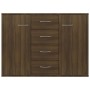 Aparador madera contrachapada roble marrón 88x30x65 cm de vidaXL, Aparadores - Ref: Foro24-815371, Precio: 101,08 €, Descuent...