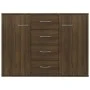 Sideboard aus braunem Eichensperrholz 88x30x65 cm von vidaXL, Sideboards - Ref: Foro24-815371, Preis: 99,43 €, Rabatt: %