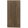 Aparador madera contrachapada roble marrón 88x30x65 cm de vidaXL, Aparadores - Ref: Foro24-815371, Precio: 101,08 €, Descuent...