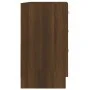 Mueble de lavabo madera contrachapada marrón roble 63x30x54 cm by vidaXL, Bathroom furniture - Ref: Foro24-815632, Price: 61,...