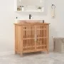 Solid walnut wood washbasin cabinet 66x29x61.5 cm by vidaXL, bathroom vanities - Ref: Foro24-350355, Price: 108,90 €, Discoun...