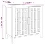Waschbeckenunterschrank aus massivem Walnussholz, 66 x 29 x 61,5 cm von vidaXL, Badezimmerwaschtische - Ref: Foro24-350355, P...