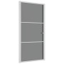 Innentür aus Glas ESG und weißem Aluminium 102,5x201,5 cm von vidaXL, Türen für zu Hause - Ref: Foro24-350587, Preis: 184,79 ...