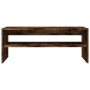 Smoked oak plywood coffee table 100x40x40 cm by vidaXL, Coffee table - Ref: Foro24-815255, Price: 52,79 €, Discount: %
