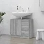 Sonoma gray plywood sink cabinet 63x30x54cm by vidaXL, Bathroom furniture - Ref: Foro24-815631, Price: 70,42 €, Discount: %