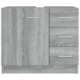 Waschbeckenschrank aus grauem Sonoma-Sperrholz, 63 x 30 x 54 cm von vidaXL, Badezimmermöbel - Ref: Foro24-815631, Preis: 73,7...