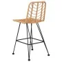 Kitchen stools 2 units made of PE rattan and steel 45x56x103.5 cm by vidaXL, Garden chairs - Ref: Foro24-319430, Price: 225,7...