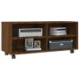 TV-Möbel Räder Sperrholz Eiche braun 90x35x35 cm von vidaXL, TV-Möbel - Ref: Foro24-815260, Preis: 62,38 €, Rabatt: %