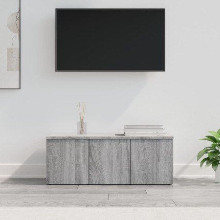 TV-Möbel aus grauem Sonoma-Sperrholz 80x34x30 cm von vidaXL, TV-Möbel - Ref: Foro24-815499, Preis: 50,72 €, Rabatt: %