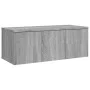 TV-Möbel aus grauem Sonoma-Sperrholz 80x34x30 cm von vidaXL, TV-Möbel - Ref: Foro24-815499, Preis: 50,08 €, Rabatt: %