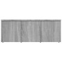 TV-Möbel aus grauem Sonoma-Sperrholz 80x34x30 cm von vidaXL, TV-Möbel - Ref: Foro24-815499, Preis: 50,72 €, Rabatt: %