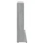 Estantería para CDs madera contrachapada gris 102x23x89,5 cm de vidaXL, Almacenamiento para CD y DVD - Ref: Foro24-815484, Pr...