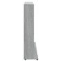 Gray plywood CD shelf 102x23x89.5 cm by vidaXL, CD and DVD storage - Ref: Foro24-815484, Price: 62,48 €, Discount: %