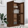 Regal aus eichenbraunem Sperrholz, 82,5 x 30,5 x 150 cm von vidaXL, Bücherregale und Regale - Ref: Foro24-815614, Preis: 144,...