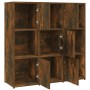 Smoked oak plywood shelf 90x30x90 cm by vidaXL, Bookcases and shelves - Ref: Foro24-815549, Price: 86,38 €, Discount: %