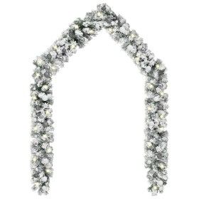 Guirnalda de Navidad con LEDs y juego de bolas PVC verde 10 m de vidaXL, Luces de Navidad - Ref: Foro24-3077920, Precio: 73,6...
