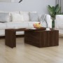 Oak brown plywood coffee table 150x50x35 cm by vidaXL, Coffee table - Ref: Foro24-815470, Price: 67,59 €, Discount: %