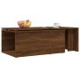 Oak brown plywood coffee table 150x50x35 cm by vidaXL, Coffee table - Ref: Foro24-815470, Price: 67,59 €, Discount: %