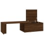 Oak brown plywood coffee table 150x50x35 cm by vidaXL, Coffee table - Ref: Foro24-815470, Price: 67,59 €, Discount: %