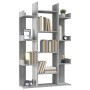 Estantería madera contrachapada gris Sonoma 86x25,5x140 cm de vidaXL, Librerías y estanterías - Ref: Foro24-816003, Precio: 7...