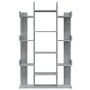 Sonoma Regal aus grauem Sperrholz 86x25,5x140 cm von vidaXL, Bücherregale und Regale - Ref: Foro24-816003, Preis: 79,44 €, Ra...
