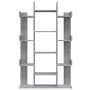 Sonoma Regal aus grauem Sperrholz 86x25,5x140 cm von vidaXL, Bücherregale und Regale - Ref: Foro24-816003, Preis: 77,54 €, Ra...