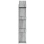 Estantería madera contrachapada gris Sonoma 86x25,5x140 cm de vidaXL, Librerías y estanterías - Ref: Foro24-816003, Precio: 7...