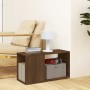 Mueble de TV madera contrachapada marrón roble 60x24x32 cm de vidaXL, Muebles TV - Ref: Foro24-816031, Precio: 24,83 €