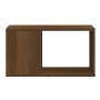 Mueble de TV madera contrachapada marrón roble 60x24x32 cm de vidaXL, Muebles TV - Ref: Foro24-816031, Precio: 24,83 €