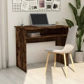 Schreibtisch aus geräuchertem Eichensperrholz, 90 x 50 x 74 cm von vidaXL, Schreibtische - Ref: Foro24-815462, Preis: 52,97 €...