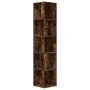 Mueble esquina madera contrachapada roble ahumado 33x33x164,5cm by vidaXL, Lockers and storage cabinets - Ref: Foro24-816026,...