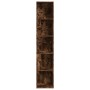 Eckschrank aus geräucherter Eichenholz-Sperrholzplatte 33x33x164,5cm. von vidaXL, Schließfächer und Lagerschränke - Ref: Foro...