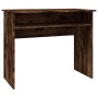 Schreibtisch aus geräuchertem Eichensperrholz, 90 x 50 x 74 cm von vidaXL, Schreibtische - Ref: Foro24-815462, Preis: 54,28 €...