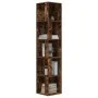 Mueble esquina madera contrachapada roble ahumado 33x33x164,5cm by vidaXL, Lockers and storage cabinets - Ref: Foro24-816026,...