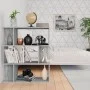 Sonoma gray plywood shelf/screen 80x24x96 cm by vidaXL, Bookcases and shelves - Ref: Foro24-815244, Price: 48,62 €, Discount: %