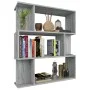 Sonoma gray plywood shelf/screen 80x24x96 cm by vidaXL, Bookcases and shelves - Ref: Foro24-815244, Price: 48,62 €, Discount: %