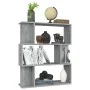 Sonoma gray plywood shelf/screen 80x24x96 cm by vidaXL, Bookcases and shelves - Ref: Foro24-815244, Price: 48,62 €, Discount: %