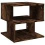 Mesa auxiliar madera contrachapada roble ahumado 40x40x40 cm de vidaXL, Mesas auxiliares - Ref: Foro24-815810, Precio: 29,56 ...