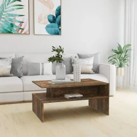 Couchtisch aus geräuchertem Eichensperrholz, 90 x 60 x 42,5 cm von vidaXL, Couchtisch - Ref: Foro24-815855, Preis: 69,44 €, R...