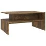 Mesa de centro madera contrachapada roble ahumado 90x60x42,5 cm de vidaXL, Mesas de centro - Ref: Foro24-815855, Precio: 69,4...