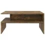 Mesa de centro madera contrachapada roble ahumado 90x60x42,5 cm de vidaXL, Mesas de centro - Ref: Foro24-815855, Precio: 69,4...