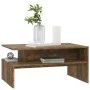 Mesa de centro madera contrachapada roble ahumado 90x60x42,5 cm de vidaXL, Mesas de centro - Ref: Foro24-815855, Precio: 69,4...