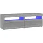 TV-Möbel 2 Stück mit Sonoma grauen LED-Leuchten 60x35x40 cm von vidaXL, TV-Möbel - Ref: Foro24-815681, Preis: 73,70 €, Rabatt: %
