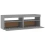 TV-Möbel 2 Stück mit Sonoma grauen LED-Leuchten 60x35x40 cm von vidaXL, TV-Möbel - Ref: Foro24-815681, Preis: 73,70 €, Rabatt: %