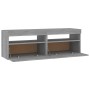 TV-Möbel 2 Stück mit Sonoma grauen LED-Leuchten 60x35x40 cm von vidaXL, TV-Möbel - Ref: Foro24-815681, Preis: 76,82 €, Rabatt: %