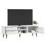 TV-Schrank MOLDE aus massivem weißem Kiefernholz 158x40x49 cm von vidaXL, TV-Möbel - Ref: Foro24-350535, Preis: 171,26 €, Rab...