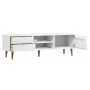 TV-Schrank MOLDE aus massivem weißem Kiefernholz 158x40x49 cm von vidaXL, TV-Möbel - Ref: Foro24-350535, Preis: 171,26 €, Rab...