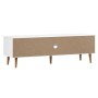 TV-Schrank MOLDE aus massivem weißem Kiefernholz 158x40x49 cm von vidaXL, TV-Möbel - Ref: Foro24-350535, Preis: 175,73 €, Rab...
