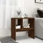 Beistelltisch aus braunem Eichensperrholz, 50 x 30 x 50 cm von vidaXL, Seitentische - Ref: Foro24-815851, Preis: 33,44 €, Rab...